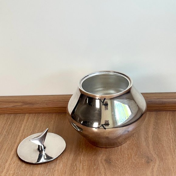 Reed & Barton Denmark Silver Plate Coffee Pitcher & Sugar Bowl - Picture 7 of 7